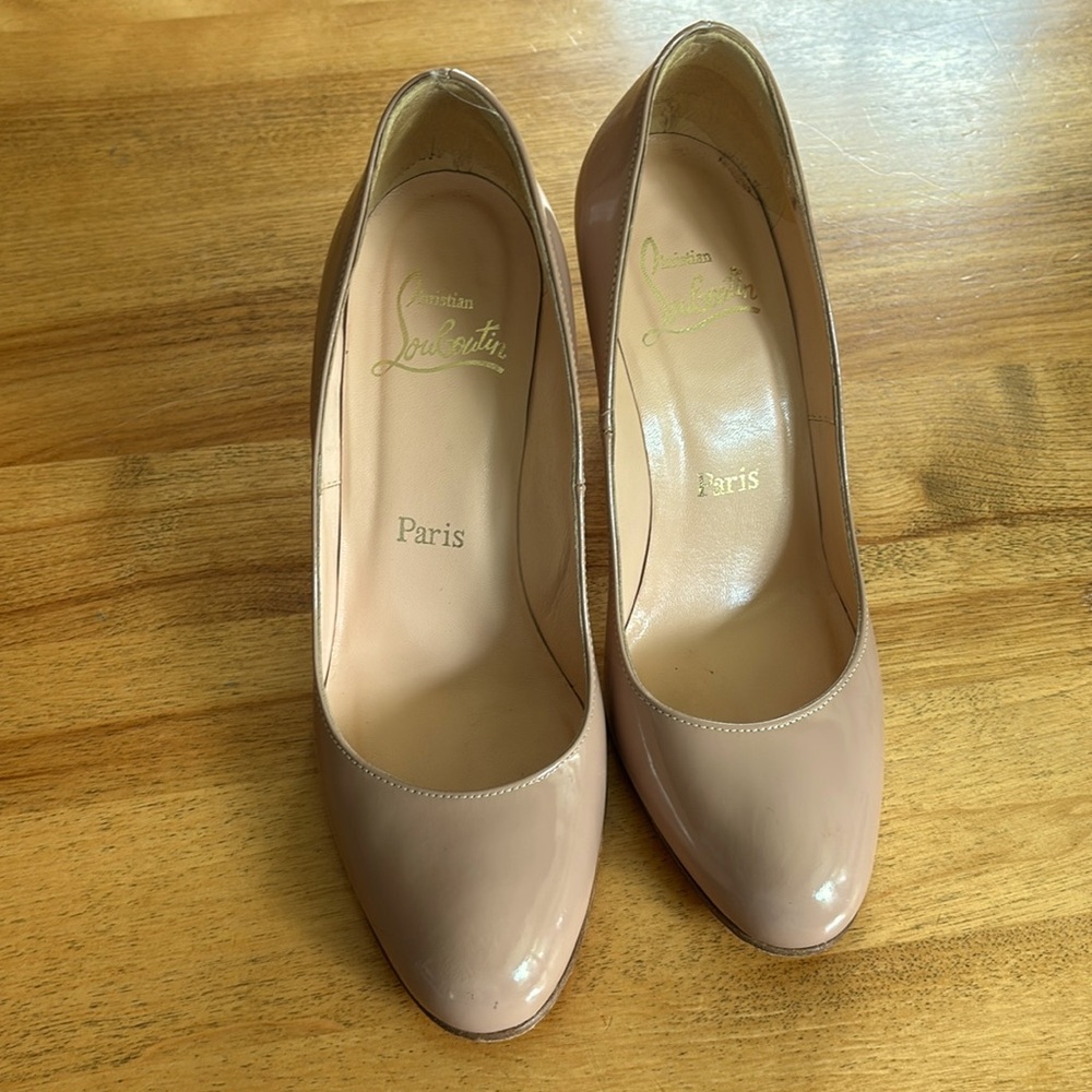 Christian Louboutin heels size 36 1/2 (6.5), 3 inch heel